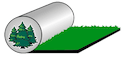 Drawing of sod roll