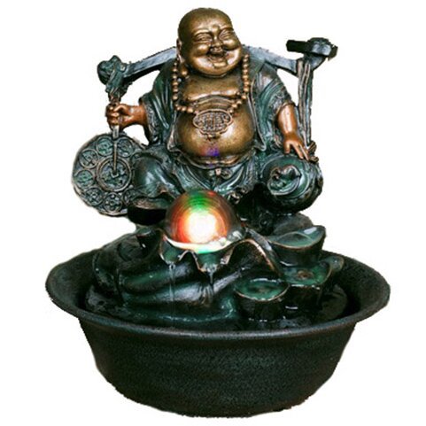 fibre-resin-lucky-buddha-rotating-ball-fountain-with-led-light