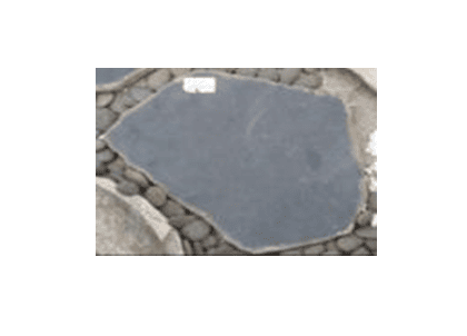 Black Basalt Stepping Stone