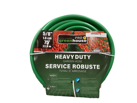 GreenhousePro Heavy Duty Garden Hose 75ft