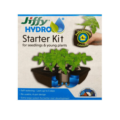 Jiffy Hydro Starter Kit For Seedlings & Young Plants