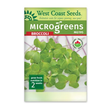 Microgreens-Microgreen Broccoli Certified Organic-West Coast