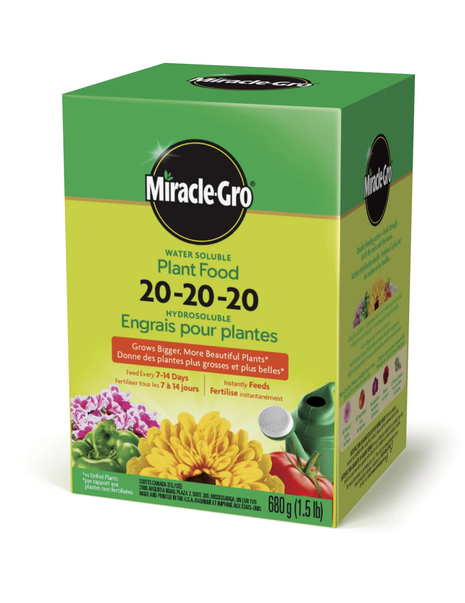 Miracle-Gro® Water Soluble Plant Food 20-20-20 (680g)