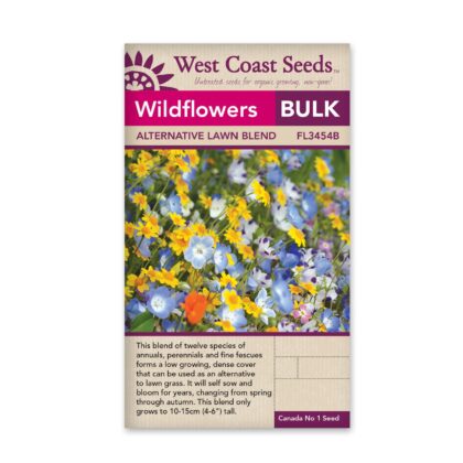 Wildflowers-Alternative Lawn Mix-West Coast