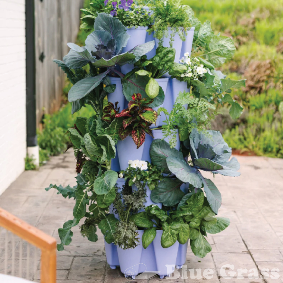 GreenStalk 5 Tier Original Vertical Planter - Basket Weave Texture - Image 3
