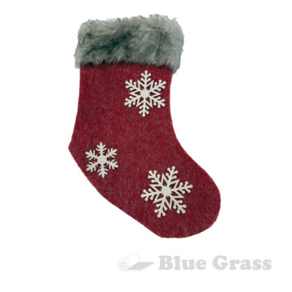 3 Snowflake Christmas Stocking