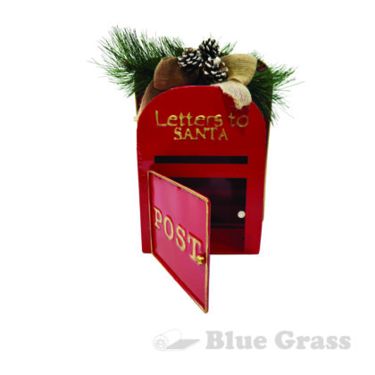 Red Santa Mailbox